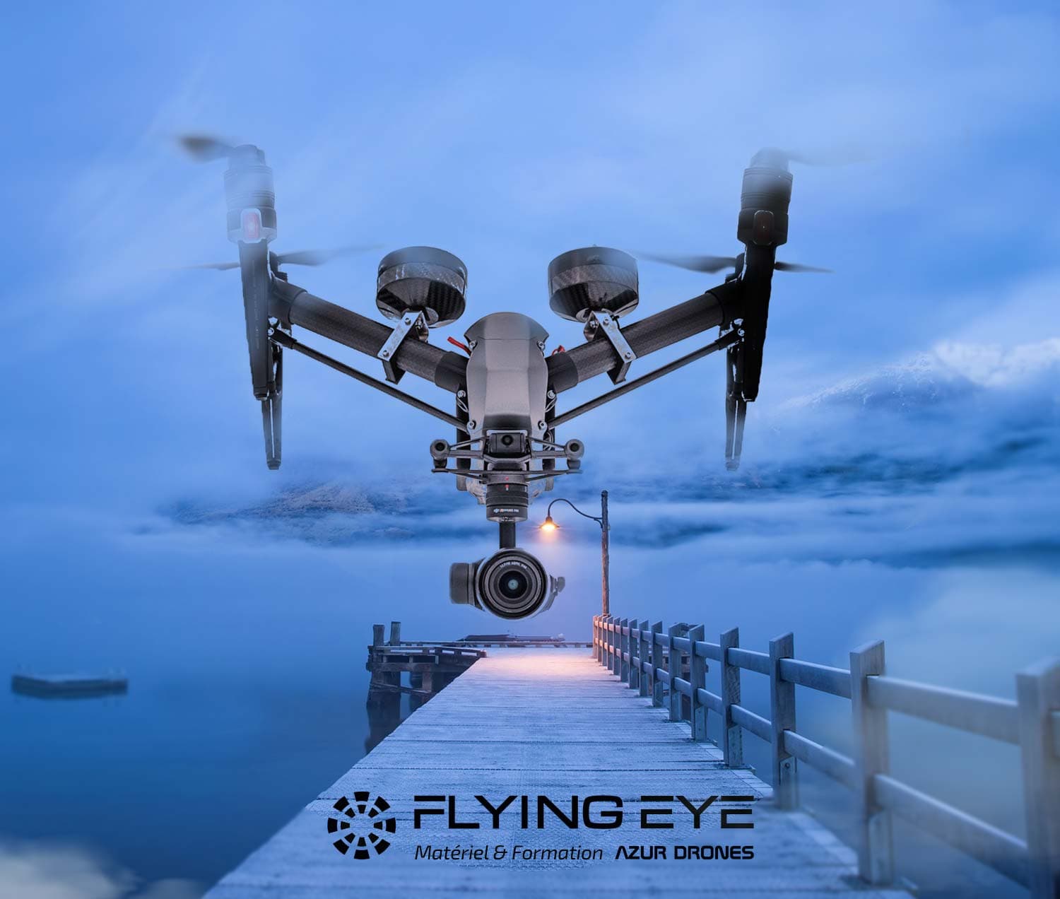 vol intérieur drone