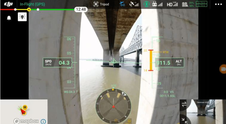 Le DJI Primary Flight Display, une sécurité pour voler.