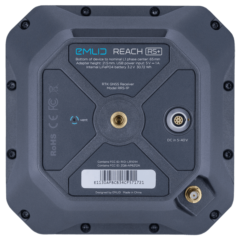 EMLID REACH RS+ Récepteur RTK GNSS à fréquence unique - Image 2