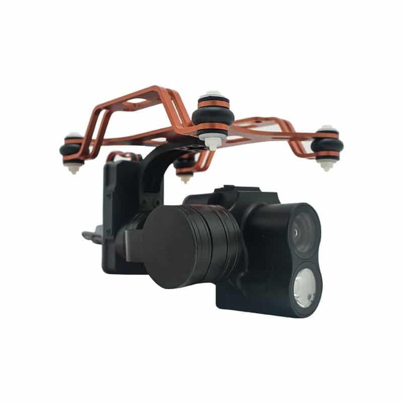 GC2-S Caméra de vision nocturne étanche Gimbal 2 axes pour SplashDrone 4 - Image 2