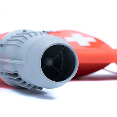 Bouée de sauvetage Dolphin1 vue hélice