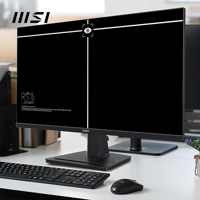 MSI Pro MP275 écran bureautique 27" Full HD - Dalle IPS 1920 x 1080, 100 Hz, écran respectueux des Yeux, Haut-parleurs intégrés, inclinable - HDMI 1.4b, D-Sub (VGA)