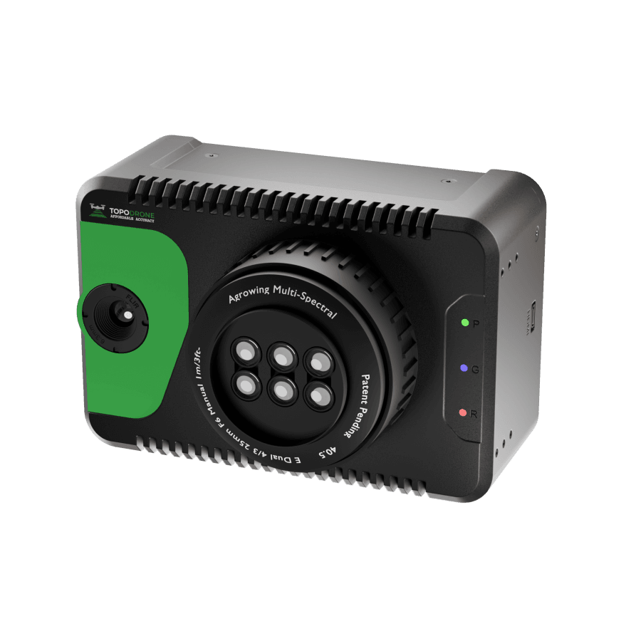 TOPODRONE PT61 with DJI X-Port thermal camera