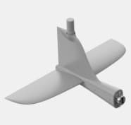 Autel Robotics DragonFish Pro - Tail assembly (empennage arrière)