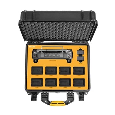 Valise HPRC2460 pour radio DJI RC Plus et batteries TB30 et WB37 vue d'ensemble