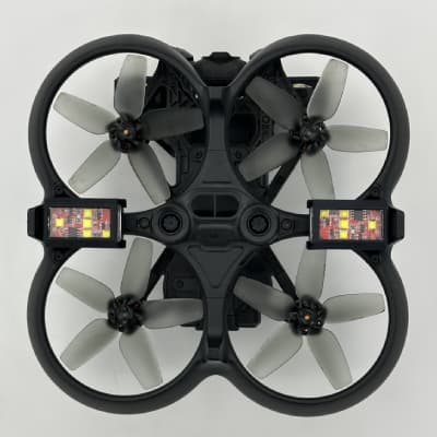 Kit d’éclairage led tactique vue de dessous