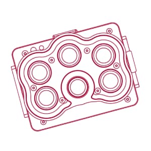 Kit caméra RedEdge-P Kit multispectral avec DJI SkyPort